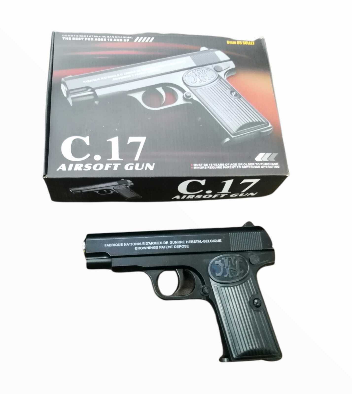 C17 6MM BB AIRSOFT PISTOL - NeonSales {{ shop.shopifyCountryName }}