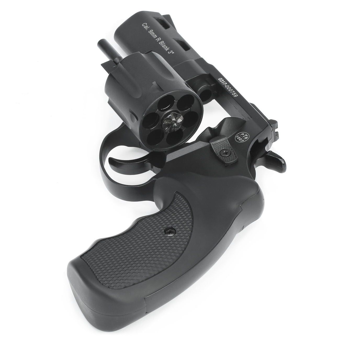 ZORAKI R2-TD BLANK REVOLVER 3" - BLACK