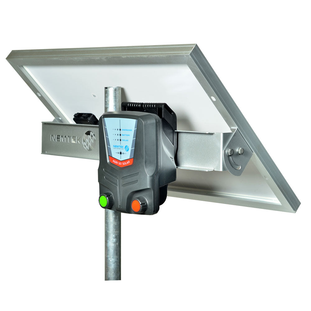 Nemtek Agri 50km portable solar energizer AE-SB050