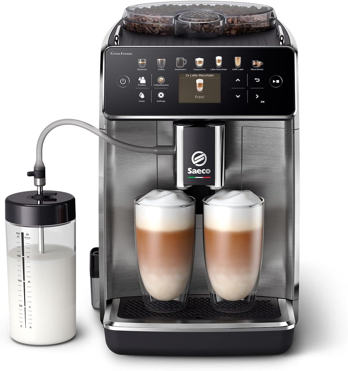 SAECO GRANAROMA SM6580 ESPRESSO MACHINE-WHITE - NeonSales {{ shop.shopifyCountryName }}