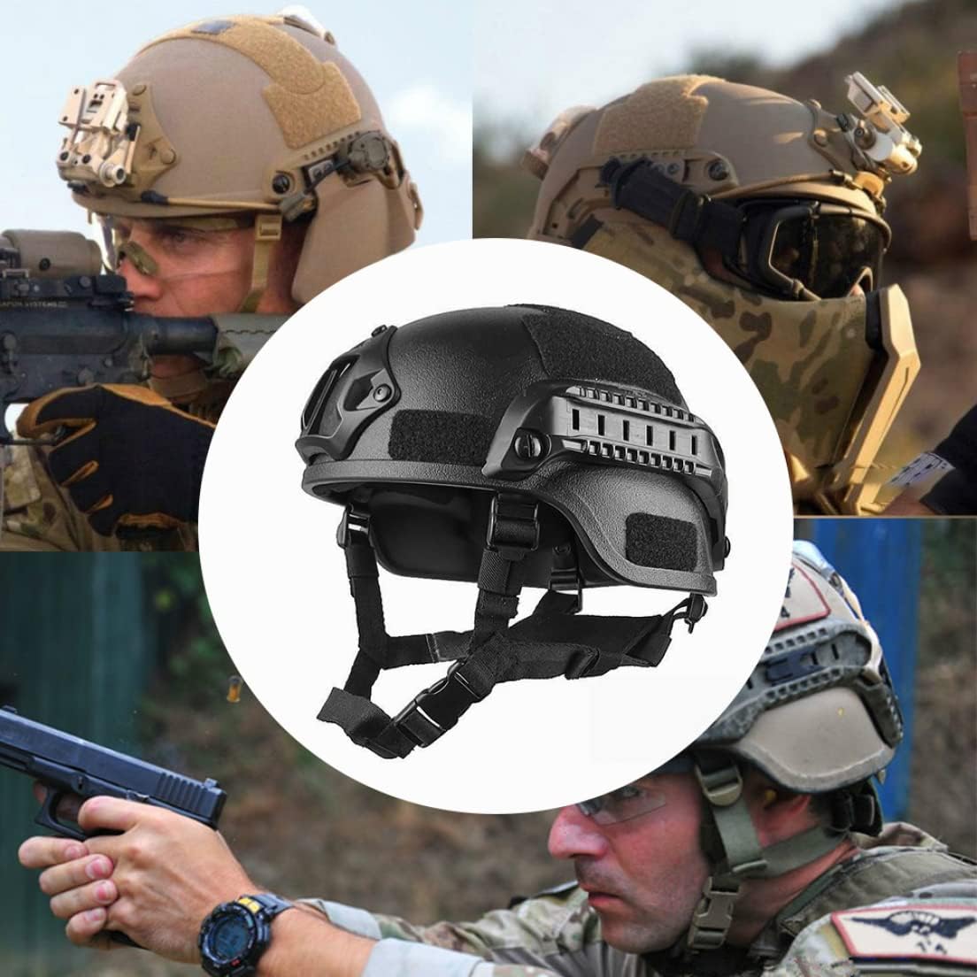 TACTICAL OUTDOOR HELMET BLACK - JY-14 - NeonSales {{ shop.shopifyCountryName }}