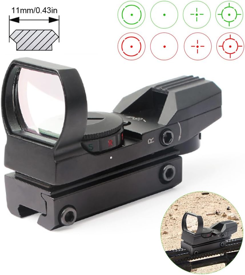 1x25 REFLEX SIGHT, PICATINNY MOUNTED