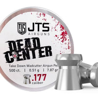 JTS DEAD CENTRE .177 - 7.85GR 500'S PELLETS - NeonSales {{ shop.shopifyCountryName }}