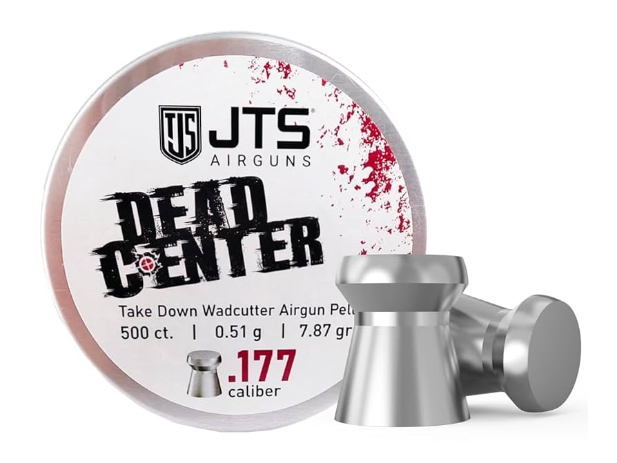 JTS DEAD CENTRE .177 - 7.85GR 500'S PELLETS - NeonSales {{ shop.shopifyCountryName }}