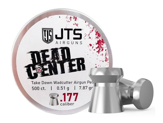 JTS DEAD CENTRE .177 - 7.85GR 500'S PELLETS - NeonSales {{ shop.shopifyCountryName }}