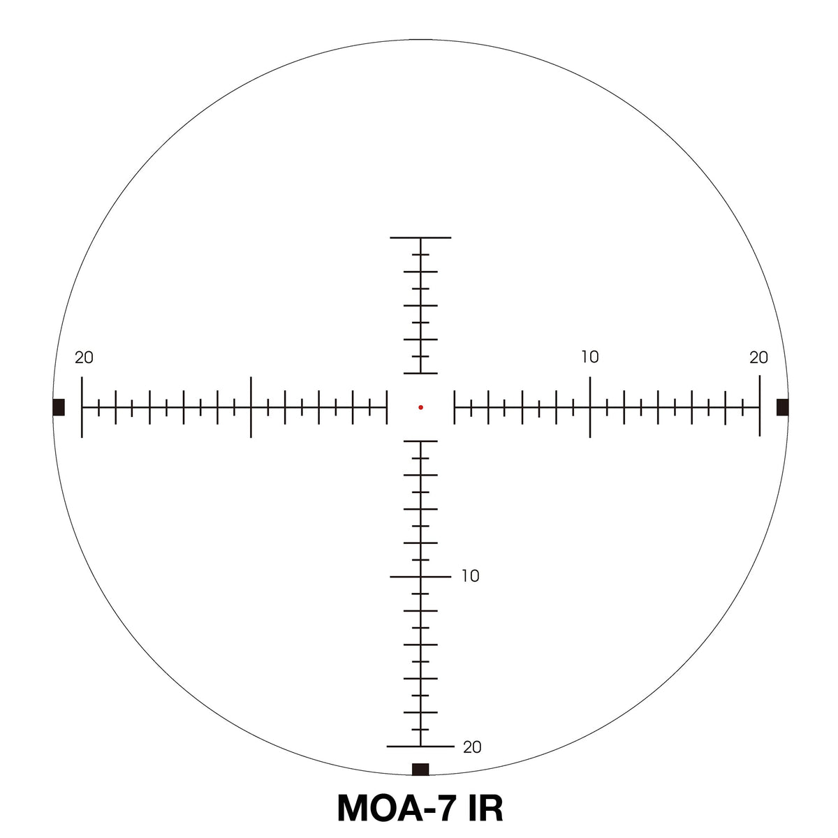 Sightron S6 5-30x56 ED Zero Stop IR MOA-7 Riflescope