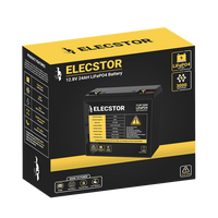 ELECSTOR 12.8V 24AH LIFEPO4 BATTERY - NeonSales {{ shop.shopifyCountryName }}