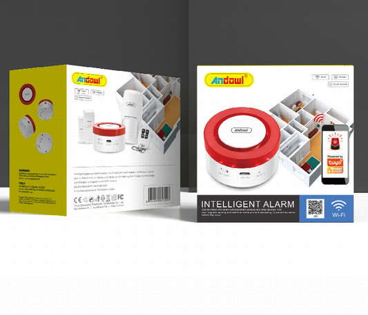 Andowl Q-BJ320 wireless intelligent Wi-Fi siren alarm system
