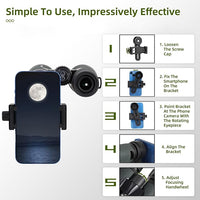 GLLYSION 12X50 HD BINOCULAR