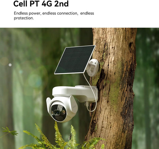 IMOU CELL 4G BATTERY 2K SECURITY CAMERA+3W SOLAR