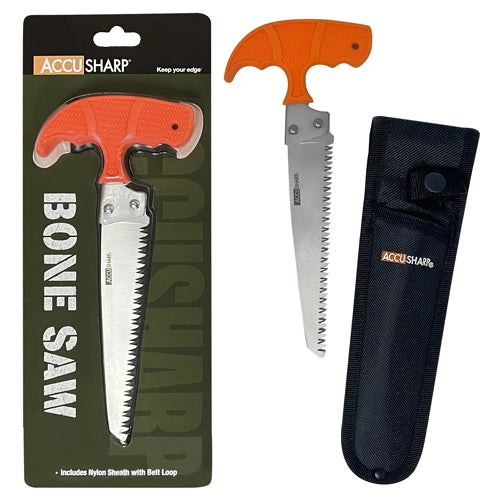 ACCUSHARP 6" BONE SAW + SHEATH - NeonSales {{ shop.shopifyCountryName }}
