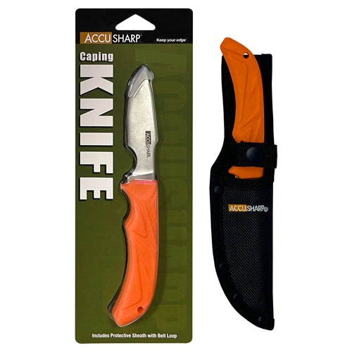 ACCUSHARP CAPING KNIFE - WITH SHEATH - NeonSales {{ shop.shopifyCountryName }}