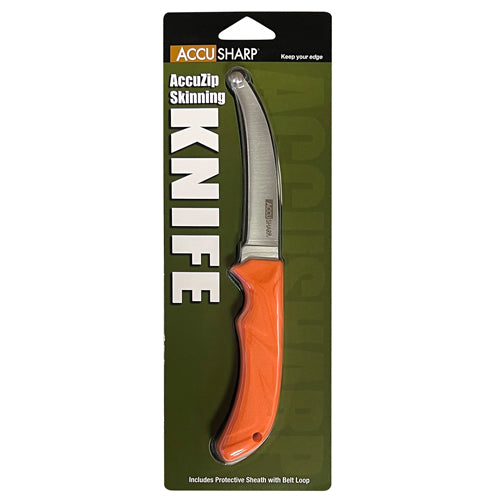 ACCUSHARP ACCUZIP SKINNING KNIFE - WITH SHEATH - NeonSales {{ shop.shopifyCountryName }}
