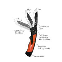 ACCUSHARP RAZOR KNIFE + 2 REPLACEMENT BLADES - NeonSales {{ shop.shopifyCountryName }}