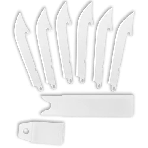 ACCUSHARP 3.5" REPLACEMENT RAZOR BLADES - 6'S - NeonSales {{ shop.shopifyCountryName }}
