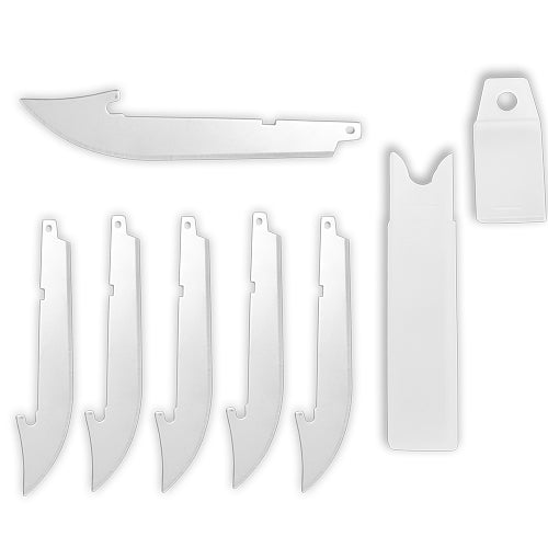 ACCUSHARP 3.5" REPLACEMENT RAZOR BLADES - 6'S - NeonSales {{ shop.shopifyCountryName }}