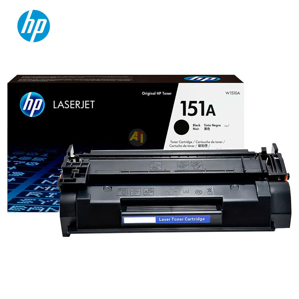 HP 151A W1510A black original LaserJet toner cartridge