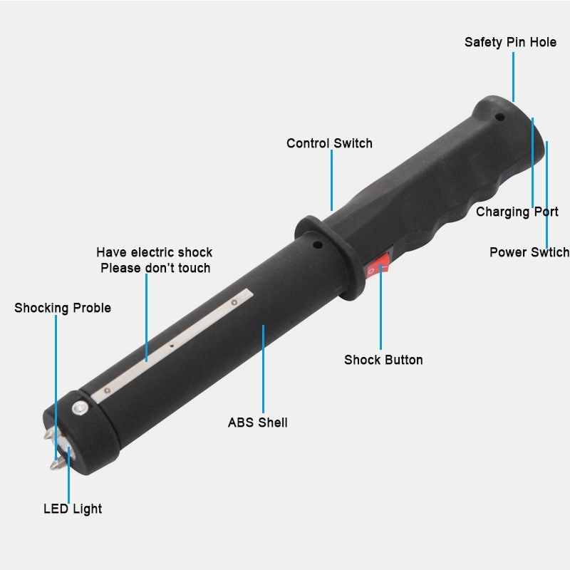 809 JA-25 SELF DEFENSIVE FLASHLIGHT-COMPACT