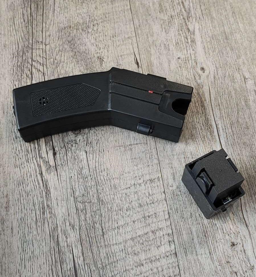 80KV STUN GUN LAUNCHER W/ 3X CARTRIDGES - NeonSales {{ shop.shopifyCountryName }}