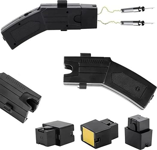80KV STUN GUN LAUNCHER W/ 3X CARTRIDGES - NeonSales {{ shop.shopifyCountryName }}
