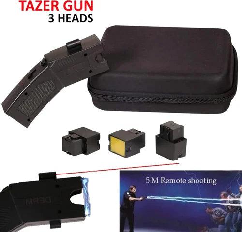 80KV STUN GUN LAUNCHER W/ 3X CARTRIDGES - NeonSales {{ shop.shopifyCountryName }}