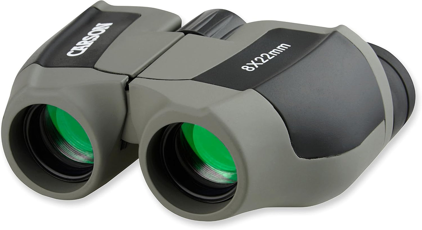 CARSON 8X22MM SCOUT COMPACT BINOCULAR