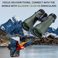 GLLYSION 12X50 HD BINOCULAR