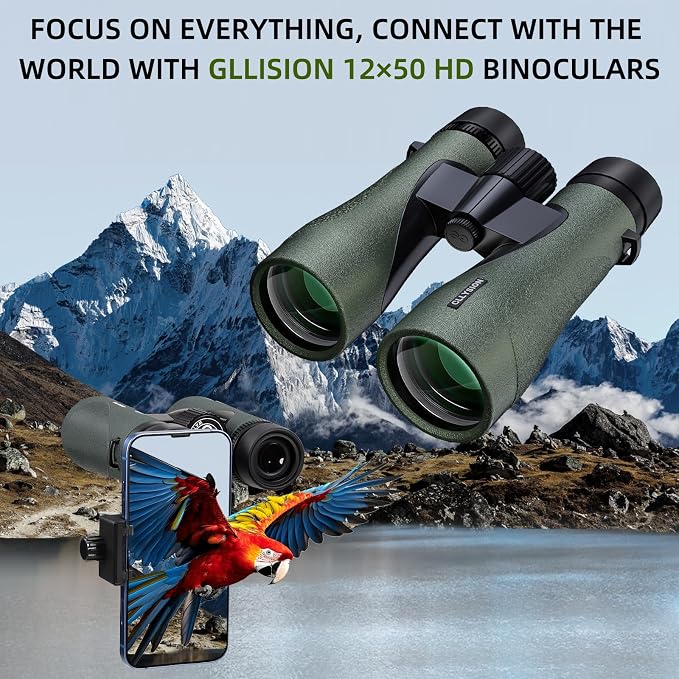 GLLYSION 12X50 HD BINOCULAR