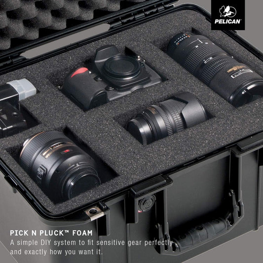 PELICAN 1200 HARDSHELL CASE - BLACK