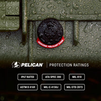 PELICAN 1200 HARDSHELL CASE - BLACK