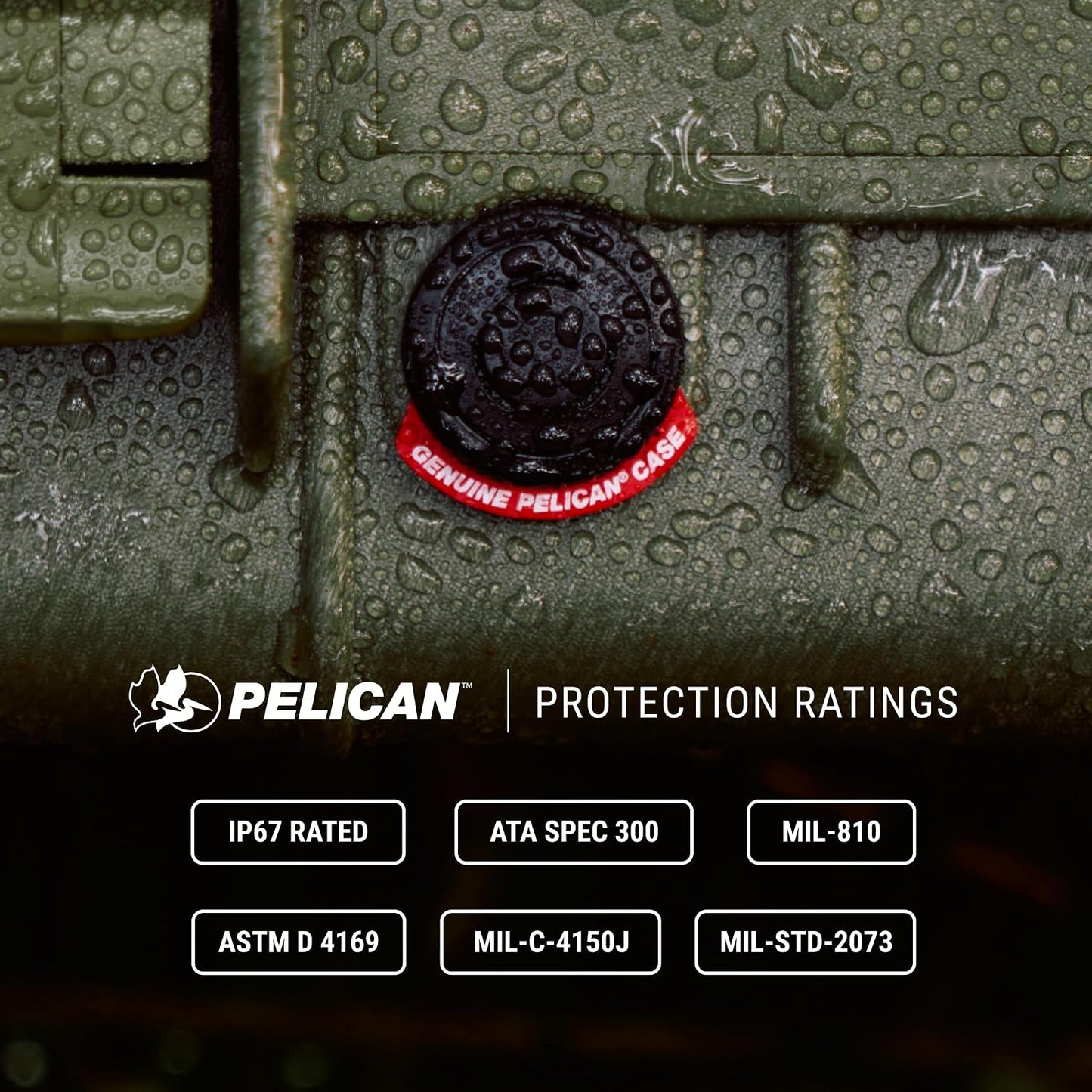 PELICAN 1200 HARDSHELL CASE - BLACK