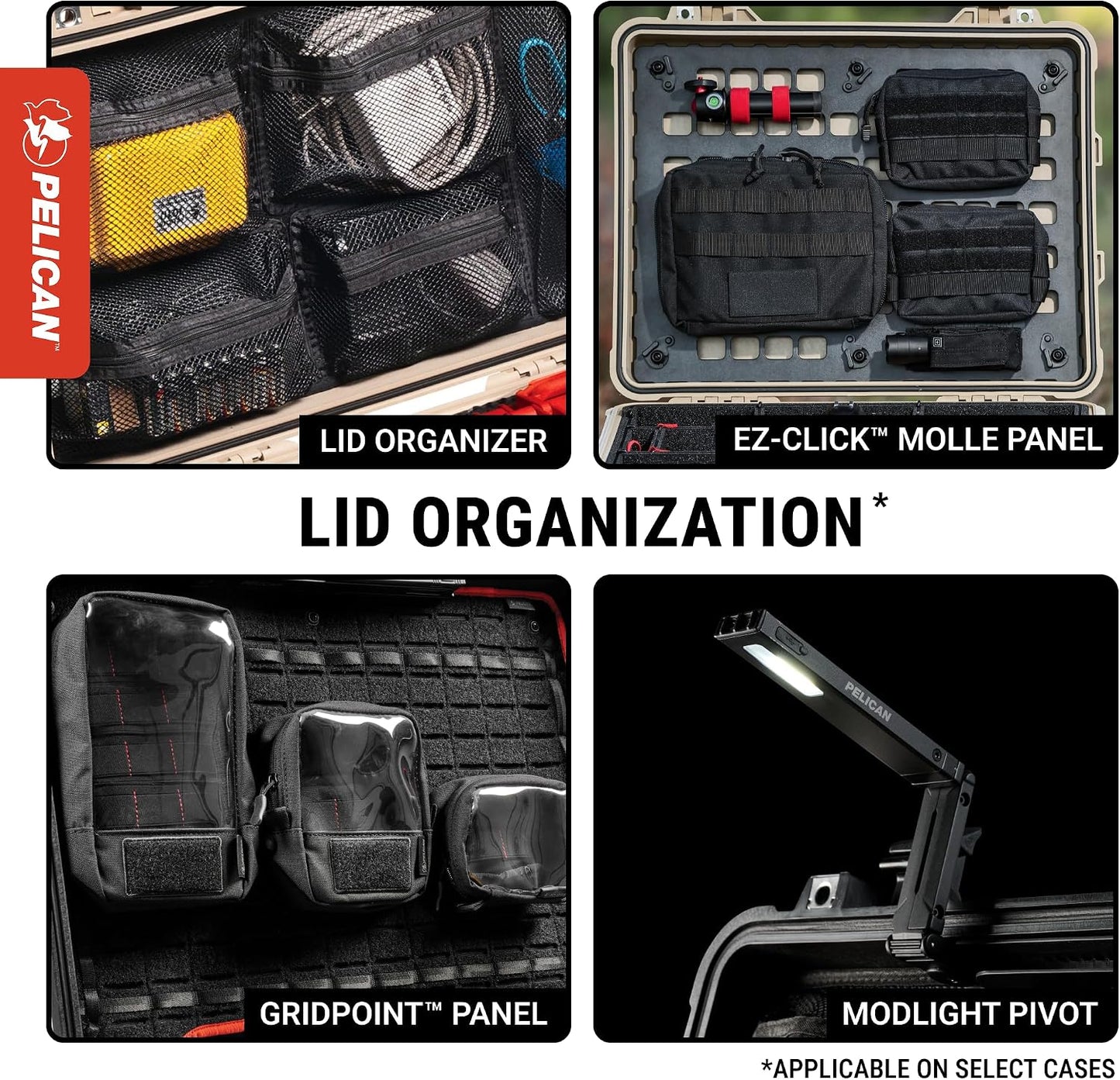 PELICAN 1200 HARDSHELL CASE - BLACK