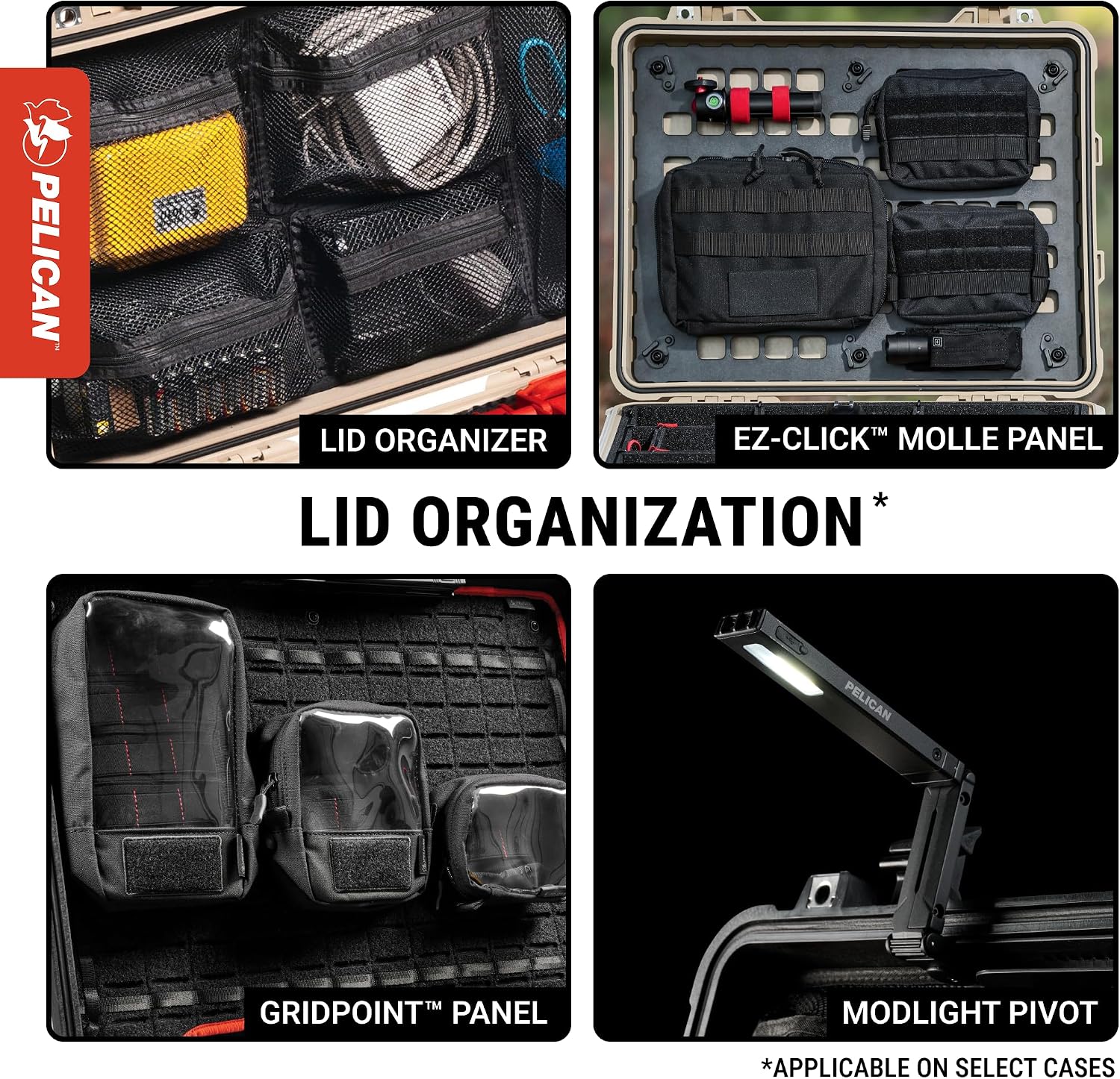 PELICAN 1200 HARDSHELL CASE - BLACK