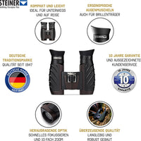 STEINER 10X26 SAFARI ULTRASHARP COMPACT BINOCULAR