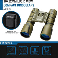 BARSKA 16X32 LUCID VIEW CAMO BINOCULAR
