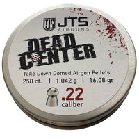 JTS DEAD CENTRE .22 CAL 16.08GR - 250'S - NeonSales {{ shop.shopifyCountryName }}