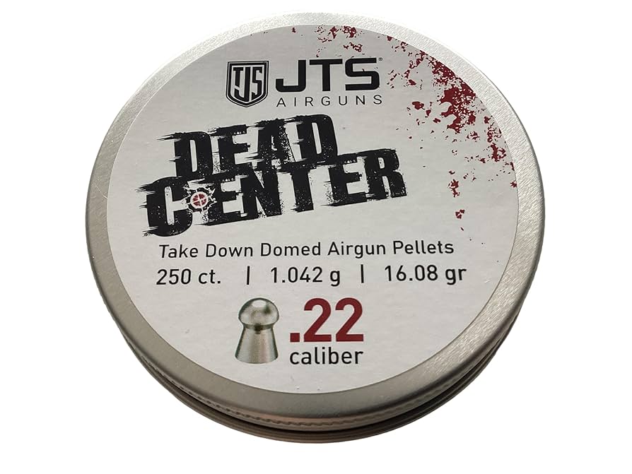 JTS DEAD CENTRE .22 CAL 16.08GR - 250'S - NeonSales {{ shop.shopifyCountryName }}