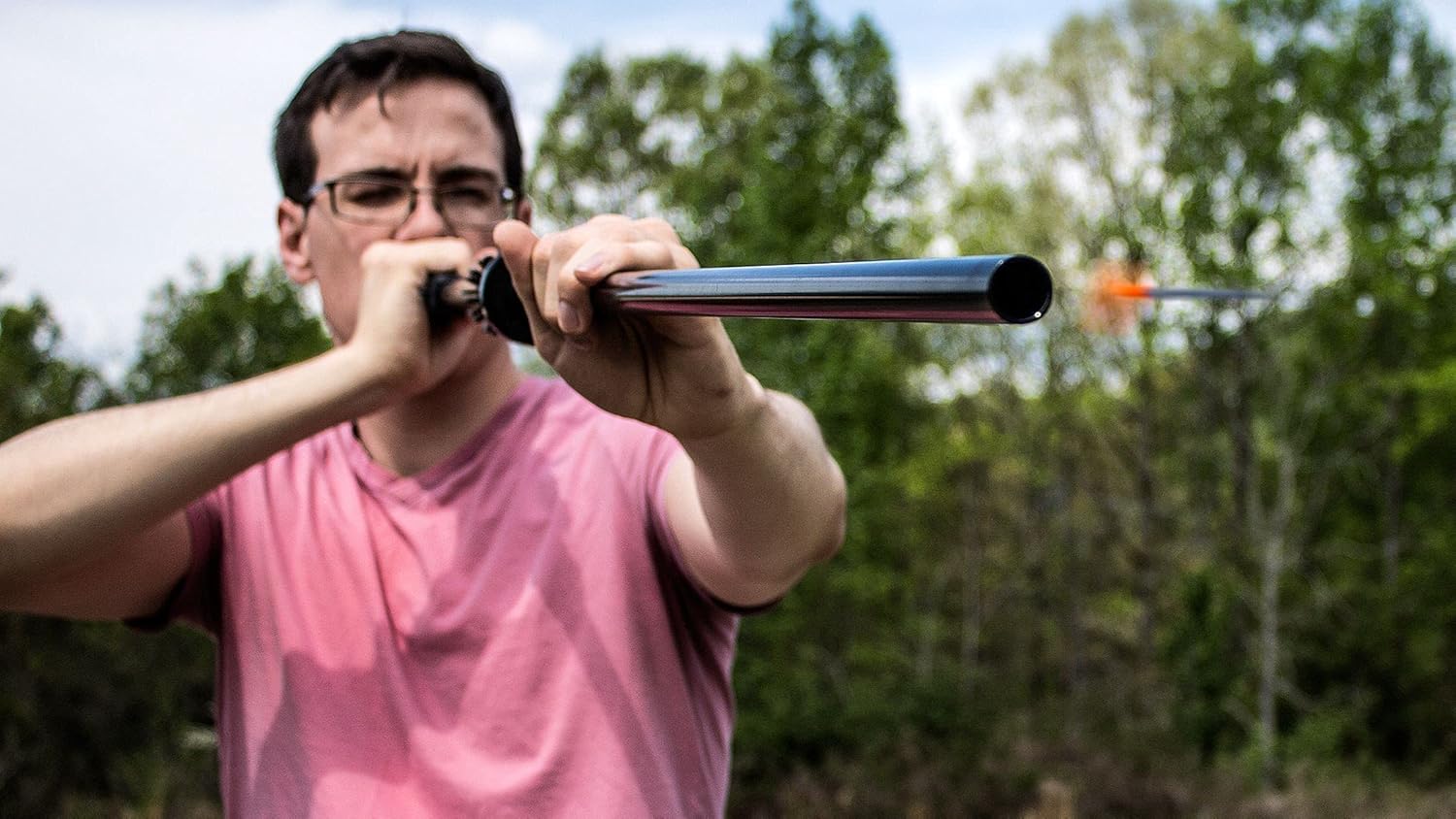 COLD STEEL BIG BORE BLOWGUN - 5FT KIT BLACK