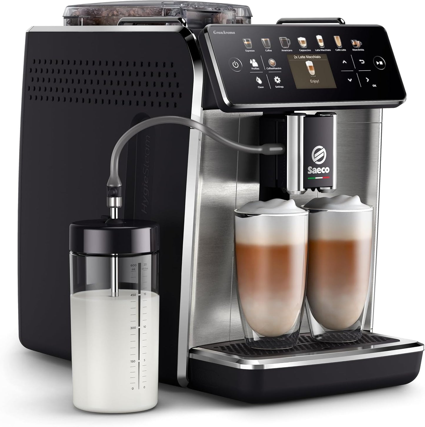 SAECO GRANAROMA SM6580 ESPRESSO MACHINE-WHITE - NeonSales {{ shop.shopifyCountryName }}