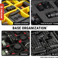 PELICAN 1200 HARDSHELL CASE - BLACK