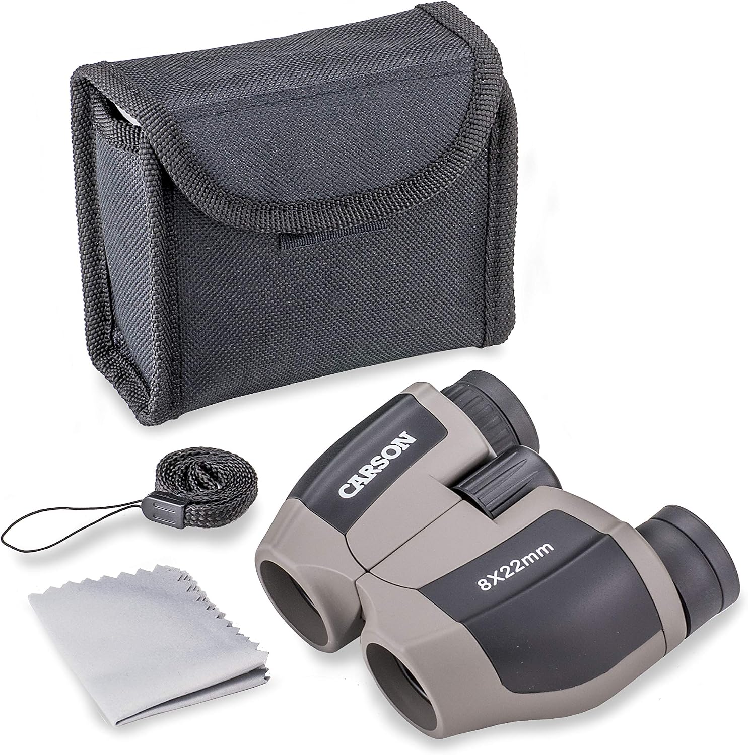CARSON 8X22MM SCOUT COMPACT BINOCULAR