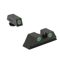Meprolight Mepro Tru-Dot fixed tritium night sight set for Glock, green/green