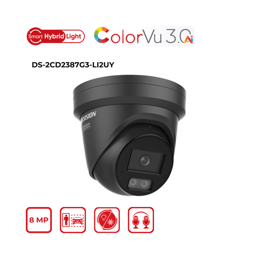Hikvision DS-2CD2387G3-LI2UY 8MP ColorVu turret camera