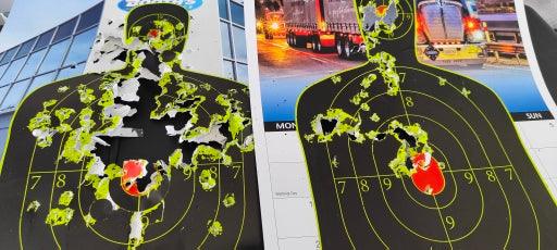 9.5x14.5" ADHESIVE HI-VIS TARGET SHEETS - 10's - NeonSales {{ shop.shopifyCountryName }}