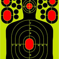 9.5x14.5" ADHESIVE HI-VIS TARGET SHEETS - 10's - NeonSales {{ shop.shopifyCountryName }}