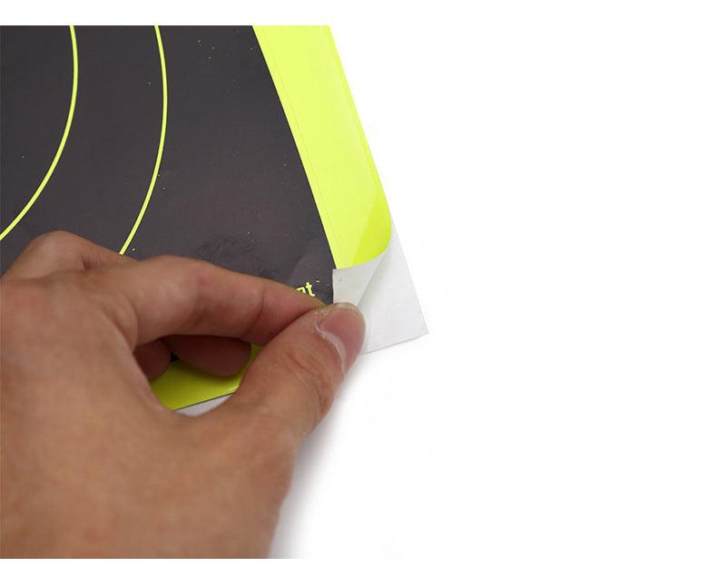 9.5x14.5" ADHESIVE HI-VIS TARGET SHEETS - 10's - NeonSales {{ shop.shopifyCountryName }}