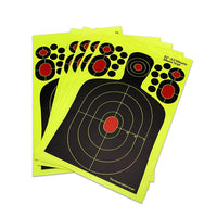 9.5x14.5" ADHESIVE HI-VIS TARGET SHEETS - 10's - NeonSales {{ shop.shopifyCountryName }}