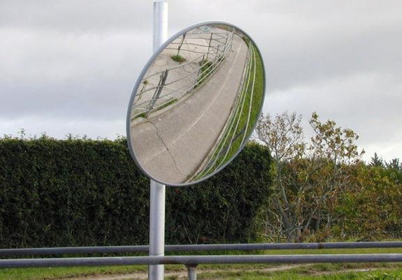 900MM CONVEX ACRYLIC MIRROR W/ MOUNT BRACKET - NeonSales {{ shop.shopifyCountryName }}