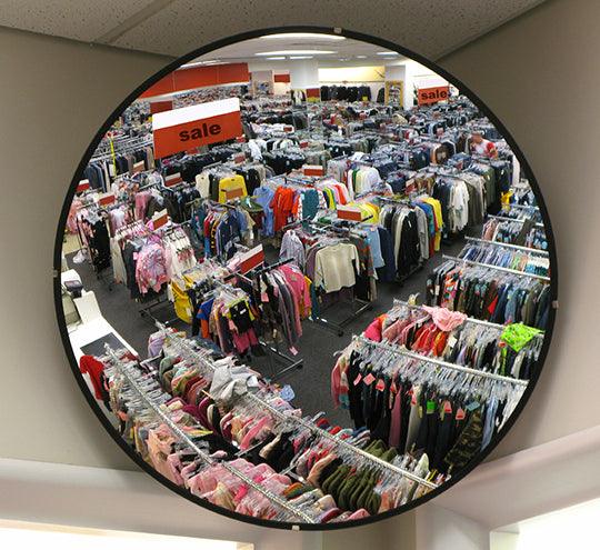 900MM CONVEX ACRYLIC MIRROR W/ MOUNT BRACKET - NeonSales {{ shop.shopifyCountryName }}