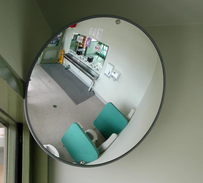 900MM CONVEX ACRYLIC MIRROR W/ MOUNT BRACKET - NeonSales {{ shop.shopifyCountryName }}